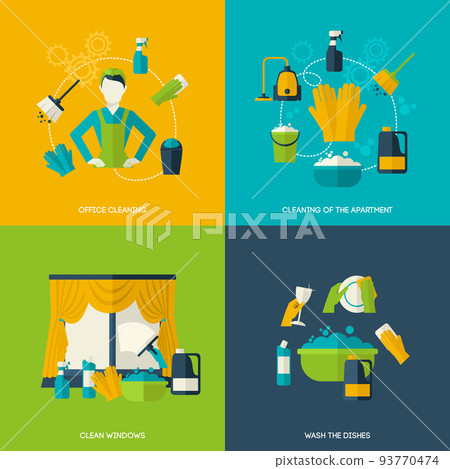 Cleaning Flat Set Cleaning Flat Set 93770474