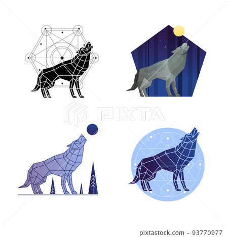 Howling Wolf Set Howling Wolf Set 93770977