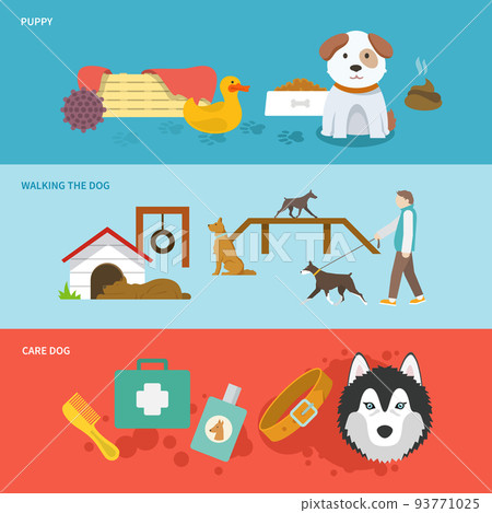 Dog Banner Set Dog Banner Set 93771025