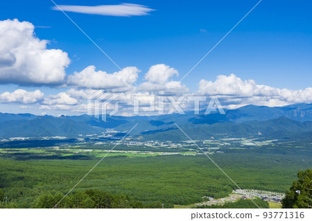 清里高原的景色(從清裡露台) 清里高原的景色(從清裡露台) 93771316