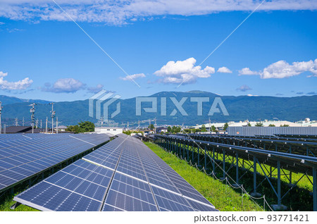 Solar power plant Matsumoto City 93771421