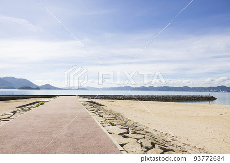 Scenery of Setoda Sunset Beach in Ikuchijima, Seto Inland Sea 93772684