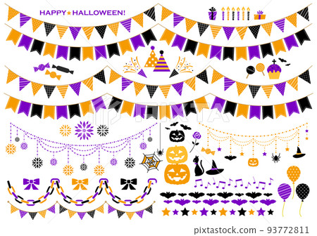 Garland Halloween set 93772811