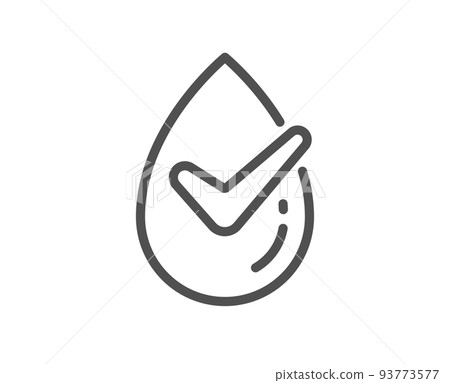 Dermatologically tested line icon. Organic approved sign. No synthetic symbol. Quality design element. Linear style dermatologically tested icon. Editable stroke. Vector Dermatologically tested line icon. Organic approved sign. No synthetic symbol. Quality design element. Linear style dermatologically tested icon. Editable stroke. Vector 93773577