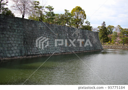 World Heritage Honrikyu Nijo Castle Honmaru inner moat World Heritage Honrikyu Nijo Castle Honmaru inner moat 93775184