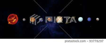 Solar system. Elements of this image furnished by NASA Solar system. Elements of this image furnished by NASA 93778297