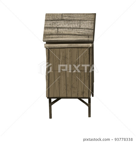 Watercolor beehive. House of wild bees. Illustration on a white background Watercolor beehive. House of wild bees. Illustration on a white background 93778338