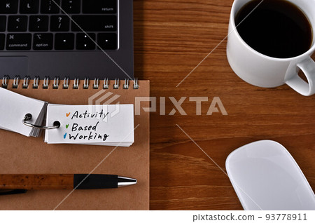 Vocabulary that says Activity Based Working Vocabulary that says Activity Based Working 93778911