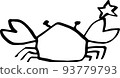 癌症簡單線描圖圖標（透明） 93779793