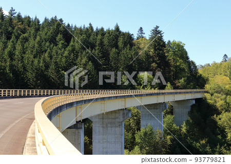 Hokkaido Higashikawa Route 1116 Reiunbashi 93779821