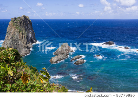 日本海灘的百景積丹岬和島舞海岸 積丹藍的絕景 93779980