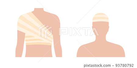 shoulder and head bandage 93780792