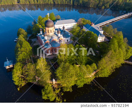 Holy Vvedensky Island Monastery near Pokrov Holy Vvedensky Island Monastery near Pokrov 93782194