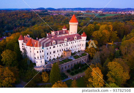 Chateau Konopiste near small Czech town of Benesov Chateau Konopiste near small Czech town of Benesov 93782508