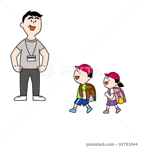 小學生校園風光 小學生校園風光 93783044