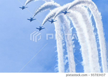 松島空軍基地航空節藍色衝動雜技飛行 93783437