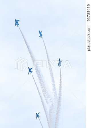 Matsushima Air Base Air Festival Blue Impulse Acrobatic Flight 93783439