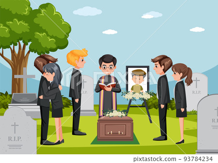 Funeral ceremony in Christian religion Funeral ceremony in Christian religion 93784234