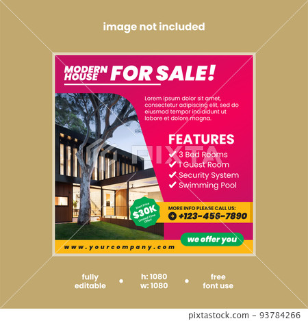 Real estate house instagram and social media posts Real estate house instagram and social media posts 93784266