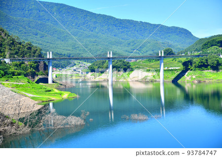 Fudo Ohashi / Overlooking Lake Yatsuba Agatsuma (Naganohara Town, Gunma Prefecture) [August 2022] 93784747