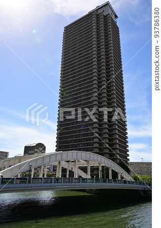 堂島大橋和摩天大樓 93786380