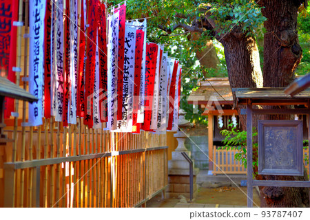 代代木八幡宮夏越原江風景 93787407