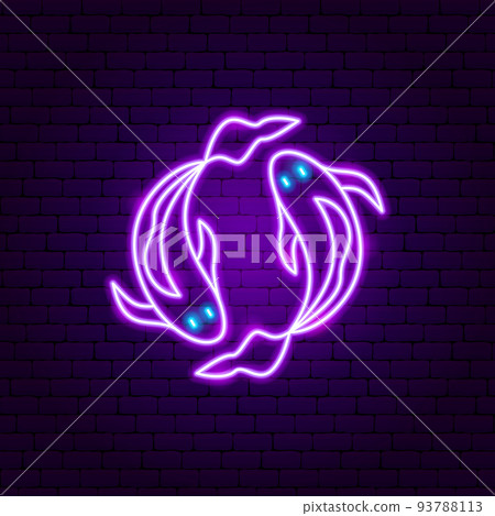 pisces neon