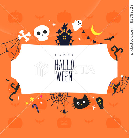 Cute Halloween Frame 11 93788228