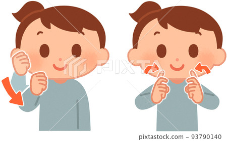 sign language (good morning) 93790140