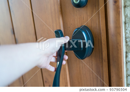 open the front door 93790304