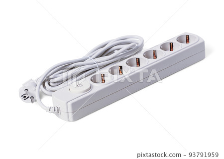 Household electrical power strip with surge protection 93791959