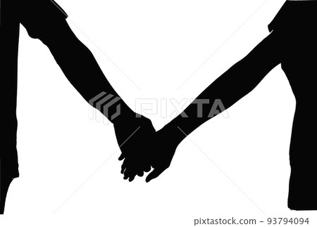 hand, silhouette, silhouettes 93794094