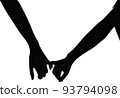 hand, silhouette, silhouettes 93794098