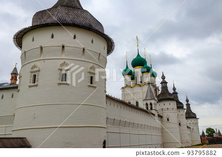 Architectural ensemble of the Rostov Kremlin in Rostov Veliky, Russia. Golden ring of Russia Architectural ensemble of the Rostov Kremlin in Rostov Veliky, Russia. Golden ring of Russia 93795882