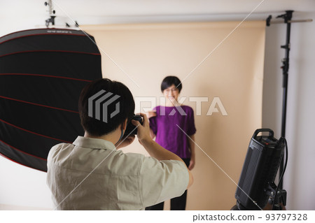 Shooting scenery Background paper 93797328