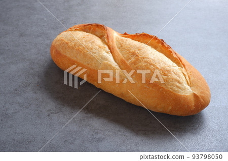 Freshly baked delicious baguette 93798050