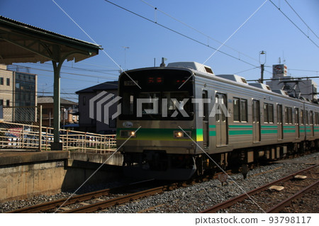 秩父鐵道 開往影森的電車 秩父鐵道 開往影森的電車 93798117