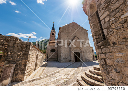 Medieval Cathedral of Venzone Village - Friuli Venezia Giulia Italy Medieval Cathedral of Venzone Village - Friuli Venezia Giulia Italy 93798350