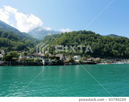 Muhlehorn and Lake Wallen (Glars, Switzerland) Muhlehorn and Lake Wallen (Glars, Switzerland) 93799289