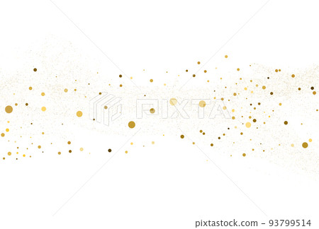 Light gold glitter round confetti background. Light gold glitter round confetti background. 93799514