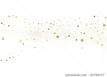 Light gold glitter round confetti background. Light gold glitter round confetti background. 93799517