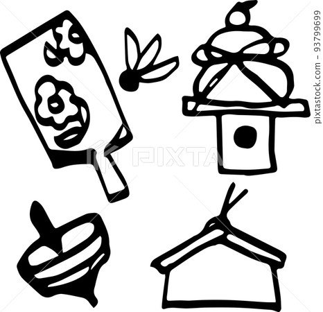 新年手繪簡單插畫集(透明) 新年手繪簡單插畫集(透明) 93799699