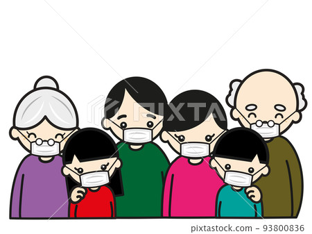 戴著面具的三代家庭 戴著面具的三代家庭 93800836