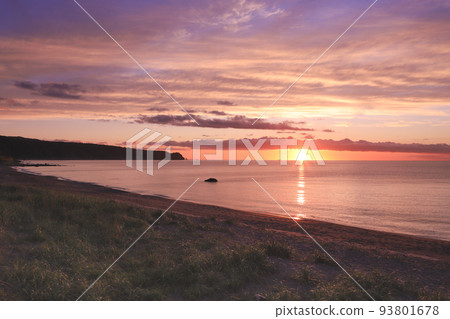 Shakotan Peninsula with a beautiful sunset Shakotan Peninsula with a beautiful sunset 93801678