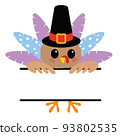 Thanksgiving Background With Turkey For Happy Thanksgiving Celebration 93802535