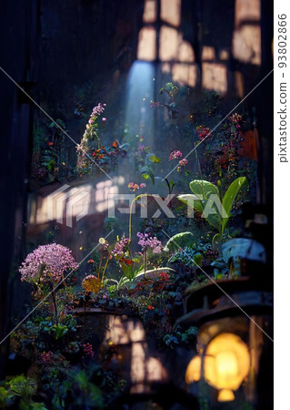 manicured plant 93802866