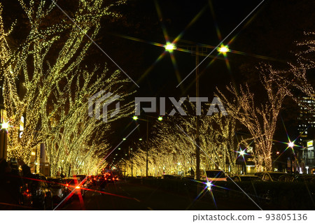 Harajuku/Omotesando/Aoyama Christmas illumination 93805136