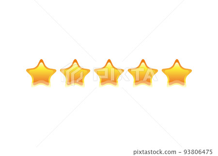 Gold/yellow 5 stars - Image material for 5 stars, ratings, reviews, and reviews Gold/yellow 5 stars - Image material for 5 stars, ratings, reviews, and reviews 93806475