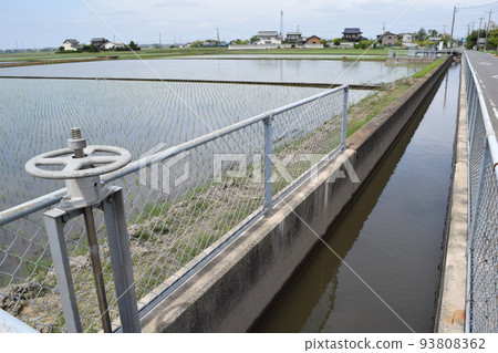 Aqueduct and drainage canal Ibaraki Prefecture Aqueduct and drainage canal Ibaraki Prefecture 93808362