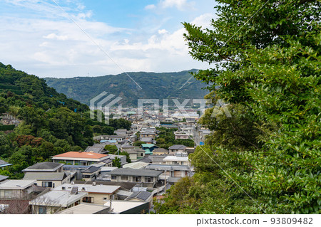 從山頂看到的有田住宅區 93809482